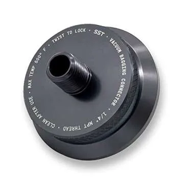 SST Vacuum Bagging Connector for Carbon Fiber - Fiberglass - Pre-Preg - Composite Materials