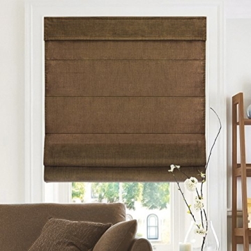 CHICOLOGY Cordless Roman Shades - Elegant, Privacy & Light Filtering