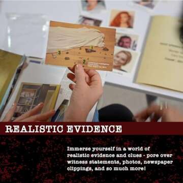 Murder Mystery Party, Death in Antarctica, Case File Game for 1+ Players, Ages 14 and Up