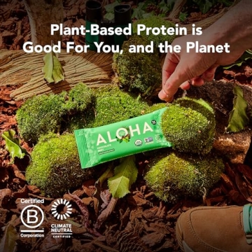 Buy ALOHA Organic Protein Bars - Lemon Cashew 12 Count
