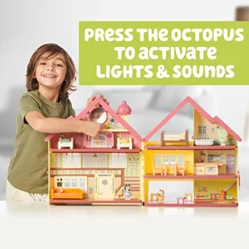 Bluey Ultimate Lights & Sounds Playhouse: Toy Box with Interactive Features for Kids