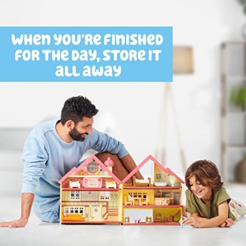 Bluey Ultimate Lights & Sounds Playhouse: Toy Box with Interactive Features for Kids