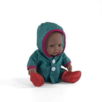 Miniland Doll 8 1/4'' Hispanic Girl - SEL & DEI Play