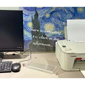 IEEK Magnetic Dry Erase Board for Fridge and Desk,Small Acrylic Desktop Write-Board with Stand 11x14 inch to Do List Dry-Erase Notepad Whiteboard with 4 Dry Erase Markers for Office,Home,School