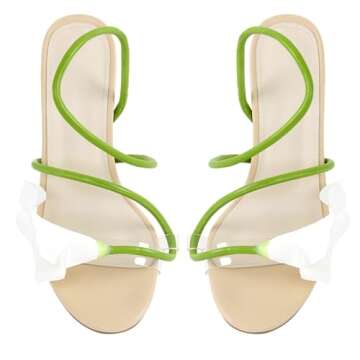 MissHeel Nude Heels with Flower for Event Elegance