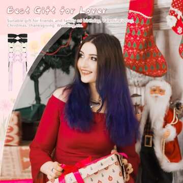 6Pcs Hair Bows for Women, Satin Ribbon Hair Bows with Metal Clips, Tassel Bowknot Hair Clips with Long Tail, Hair Barrettes with Bow Accessories（Black,Beige,Pink）