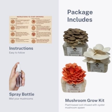 Gourmet Mushroom Grow Kit - Forest Origins Trio Pack - 10 Days