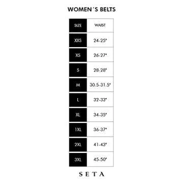 Stylish Seta Apparel Knot Stud Belt for Women