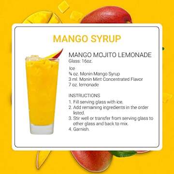 Monin Summer Variety Pack Syrups: Refreshing Fruit Flavors