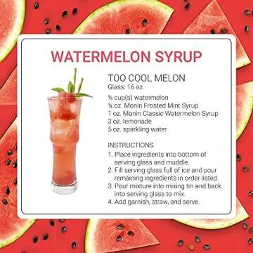 Monin Summer Variety Pack Syrups: Refreshing Fruit Flavors