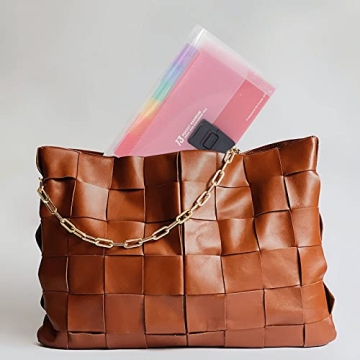 REEMTOO Mini Accordion File Organizer with 13 Pockets