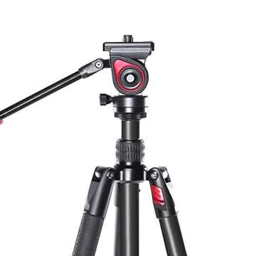 Miliboo MUFA Aluminum Portable T Tripod for Travelers