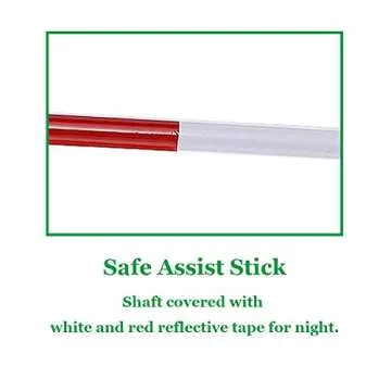 Folding Cane Blind Stick Walking Cane White for The Blind Person Visually Impaired Gadgets Collapsible Cane Mobility Stick Telescoping Canes Accessories for Blind Women Men Gifts (49 inch)