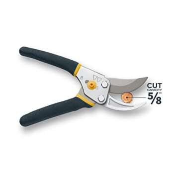 WOODLAND TOOLS Regular-Duty Pruning Shears - Sharp and Reliable Garden Clippers for Perfect Cuts