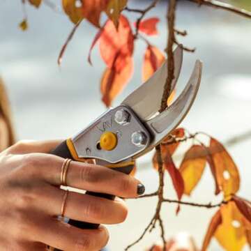 Durable Hardwood Pruning Shears for Perfect Garden Care