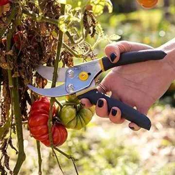Durable Hardwood Pruning Shears for Perfect Garden Care
