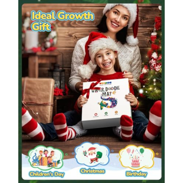 TECJOE Water Doodle Mat - Mess-Free Creative Fun for Kids