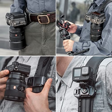 PGYTECH Beetle Camera Clip for DSLR and Action Cameras