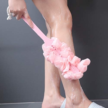 Long Handle Back Scrubber for Effortless Bathing Experience