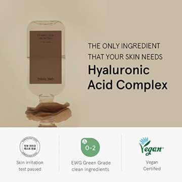 ONE THING Hyaluronic Acid Complex Essence 5.07 Fl Oz | HA Hydrating Moisturizing Vegan Daily Toner for Dry Dehydrated Sensitive Skin, Improve Radiance Glow, Repair Barrier | Korean Skin Care