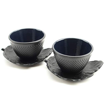 Japanese Antique Hobnail Iron Teapot Set Gift