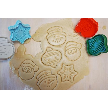 R&M Christmas Cookie Cutter Set - Fun Holiday Shapes