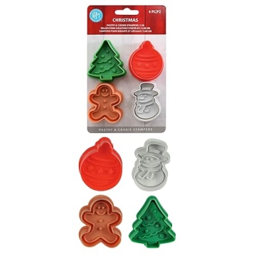 R&M Christmas Cookie Cutter Set - Fun Holiday Shapes