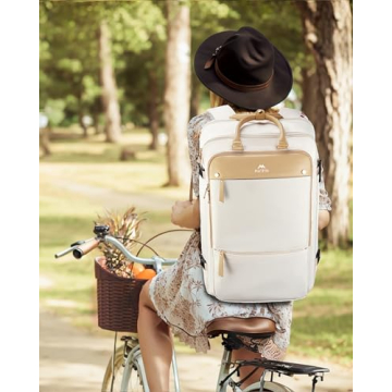 MATEIN 52L Carry on Backpack with USB Port for Women