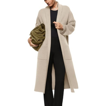 Elegant Women's Oversized Knit Cardigan - Warm, Stylish & Versatile