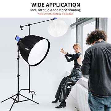 Selens 47.2" Umbrella Hexadecagon Softbox for Photographers