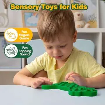 Dinosaur Pop Fidget Toy for Kids - Sensory & Fun Toy