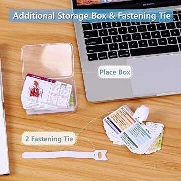 28 Nursing Badge Reference Cards, Nursing School Essentials Student Gifts Success Bundle Supplies Nurse Must Haves Study, RN LPN PA CNA Accessories for Work Vital Signs Kit Cheat Sheets EKG Badge Card