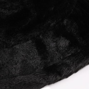 Umeepar Winter Faux Fur Fuzzy Bucket Hat for All