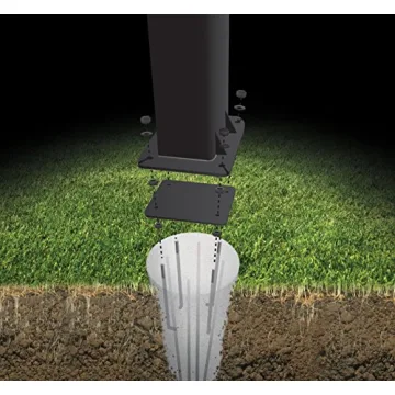 Silverback 60" Basketball System with Adjustable Glass Backboard