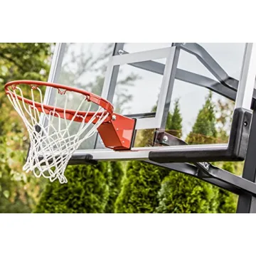 Silverback 60" Basketball System with Adjustable Glass Backboard