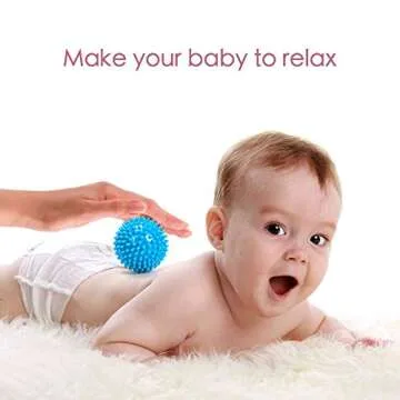 Radical Health Store-Foot Massage Ball Set - Spiky Massager Balls for Deep Tissue, Trigger Point, Feet, Back, Hand, Muscles, Myofascial, Plantar Fasciitis That Massages Away (Red)