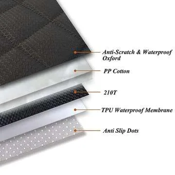 Paw Jamboree Waterproof Dog Car Seat Cover for All Vehicles