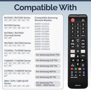 BN59-01315A Samsung Smart TV Remote Control Replacement