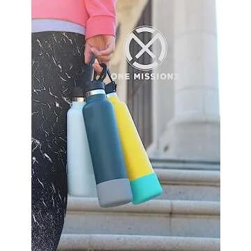 Silicone Boot for Hydro Flask & Travel Tumblers - Durable Cover