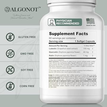 NeuroProtek Low Phenol 60 Soft Gels Brain Health Support