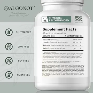 NeuroProtek Low Phenol 60 Soft Gels Brain Health Support