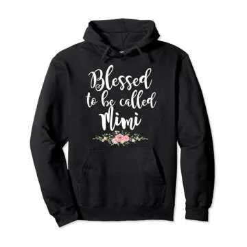 Blessed To Be Called Mimi Pullover Hoodie – Cozy and Stylish
