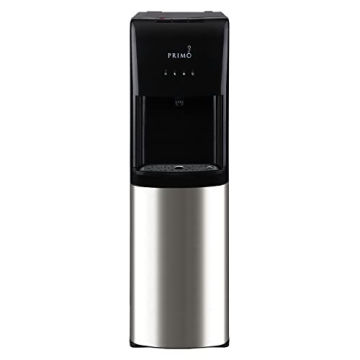 Primo Bottom-Loading Self-Sanitizing Water Dispenser: Hot, Cold & Cool Water with Child Safety Lock