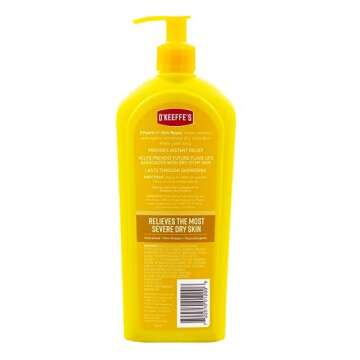 O'Keeffe's Skin Repair Body Lotion and Dry Skin Moisturizer, Pump Bottle, 12 ounce, Packaging May Vary