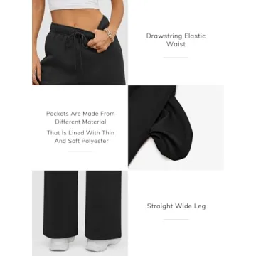 Comfortable Plus Size Fleece Lined Sweatpants for Women