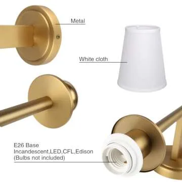 PERMO Vintage Wall Sconce Set for Modern Interiors