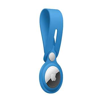 Apple AirTag Loop - Capri Blue Secure and Stylish Accessory for Your AirTag