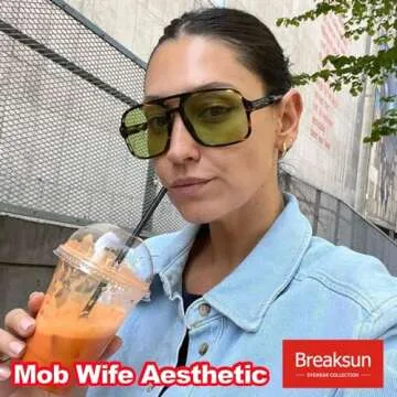 Stylish Breaksun Retro Aviator Sunglasses for All