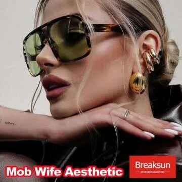 Stylish Breaksun Retro Aviator Sunglasses for All