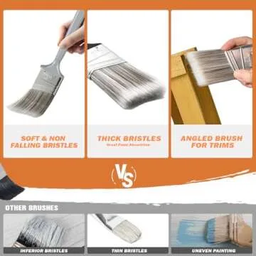 PILOT FISH 11Pcs 4inch Small Paint Roller Kit Paint Roller Brush Set with 4 Brushes and Covers Frame, Tray for Household Painting, Cabinet Wall Paint Rollers